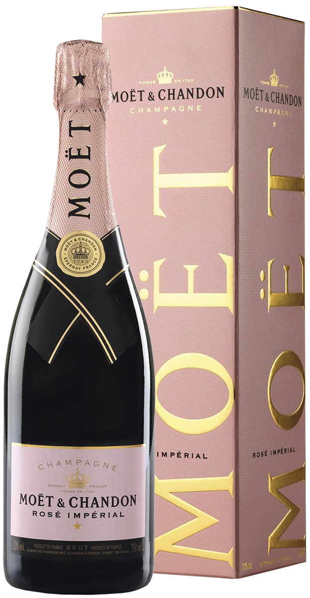 Шампанское Моэт&Шандон Розе Империаль п/к роз.брют