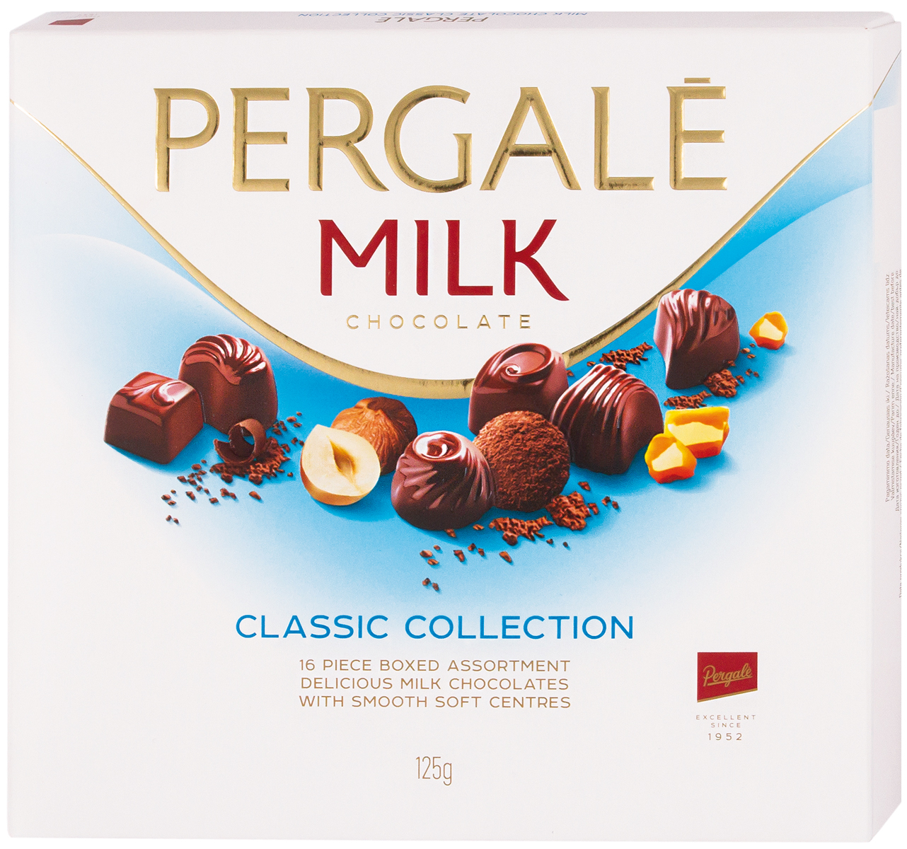 Набор конфет Пергале с молочным шоколадом