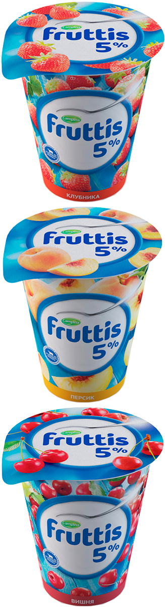 Продукт йогуртный паст. Fruttis Сливочное лак. 5% 290г*12
