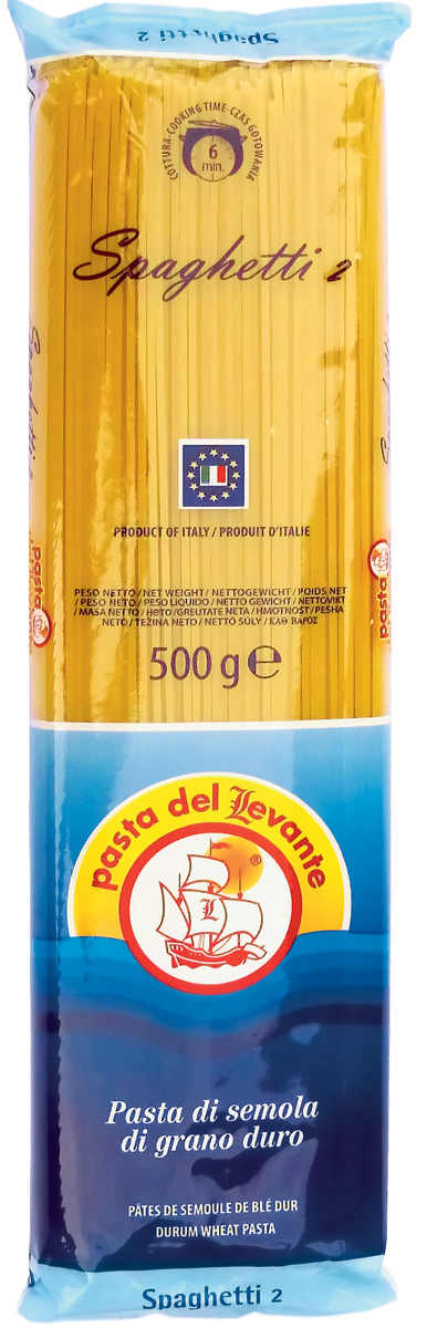 Макаронные изделия Леванте спагетти (белок 12,5г) 